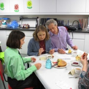 teachers eating