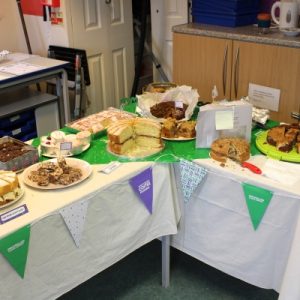 stalls for Macmillan