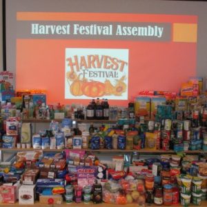 Harvest festival assembly