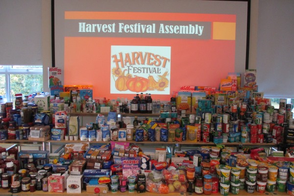 Harvest festival assembly
