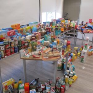 donations for a food bank